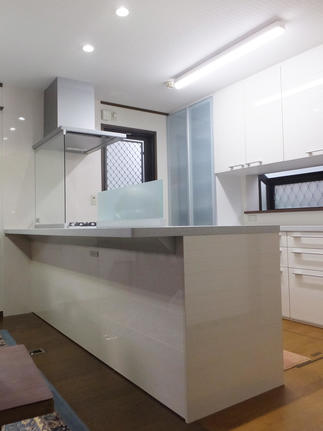 リフォーム後のキッチン