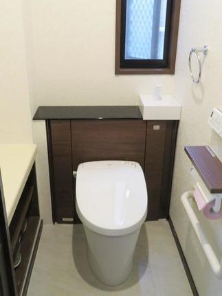 リフォーム後の１階トイレ