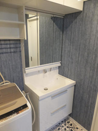 リフォーム後の洗面化粧台