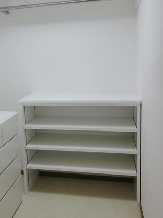 リフォーム後のウォークインクローゼット