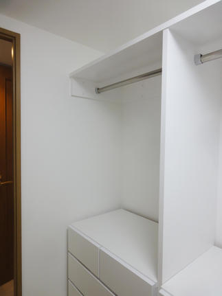 リフォーム後のウォークインクローゼット