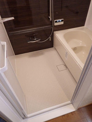 リフォーム後のユニットバス