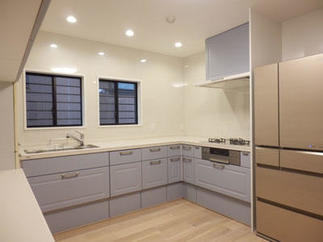 リフォーム後のキッチン