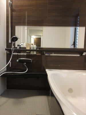 リフォーム後のユニットバス