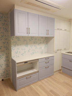 リフォーム後の家電＆食器収納