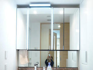 リフォーム後の洗面化粧台