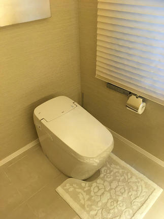 リフォーム後のトイレ(2F)