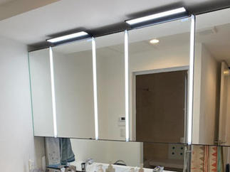 リフォーム後の洗面化粧台