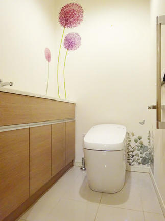 リフォーム後のトイレ