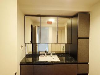 リフォーム後の洗面化粧台