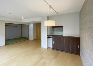 リフォーム後のキッチン