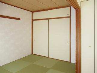 リフォーム後の和室