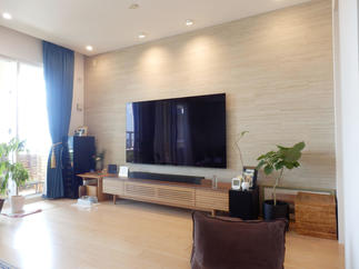 リフォーム後のリビング