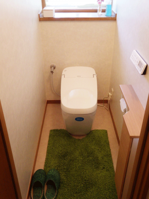 LIXILおすすめNo.1トイレ!サティスGタイプにお取替え