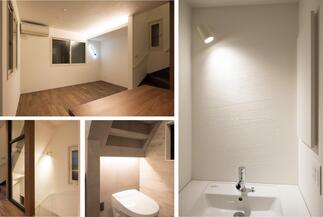 奥行きとくつろぎを生む、照明デザイン