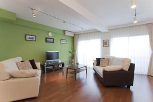 マンションリフォーム　カラフルなデザインリフォームを実現