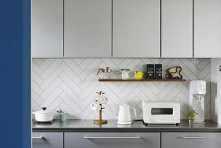 アクセントタイルを効果的に使用