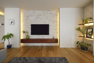 ショップのような間接照明