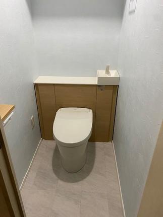 タンクトイレからキャビネットタイプへ