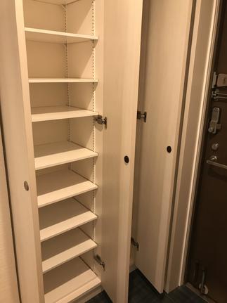 玄関収納の充実