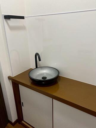 新設した手洗器