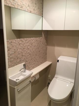 トイレ空間施工後