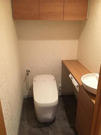 リラクゼーションがコンセプトのトイレ