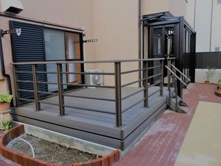 ◆洗濯物も干せるテラスとお茶も楽しめるゆとりのあるデッキ◆