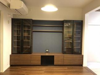 ～大迫力のTV収納～