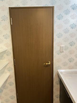 ～洗面室のアクセント～