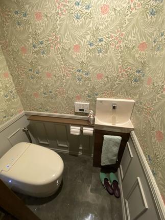 ～輸入壁紙とモール材の組み合わせ～