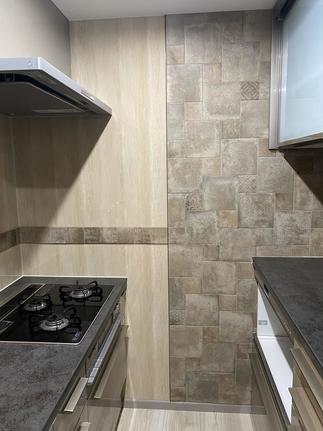 ～タイルのデザイン張り～