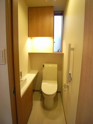 間接照明が温かみを演出