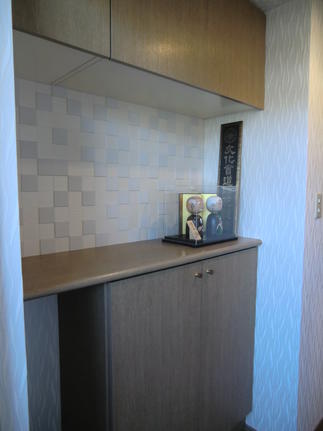 玄関部分にもエコカラット