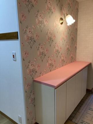 アクセントクロスとダイノックシート