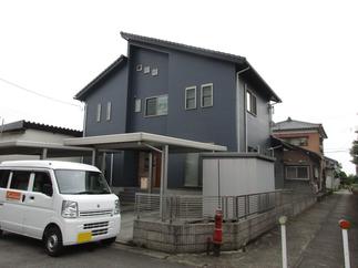 外壁一部張替えと塗装