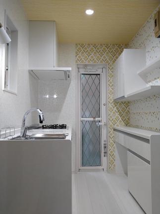 菜の花畑のようなキッチンに！