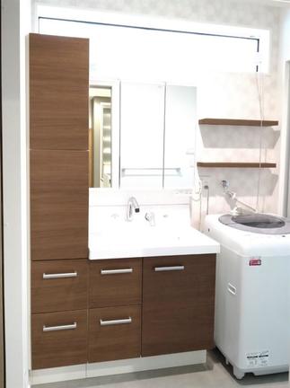 ひろびろボウルの洗面化粧台