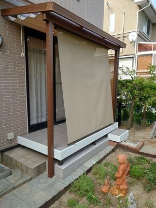 木目調の美しい意匠が魅力のテラス「LIXIL シュエット」