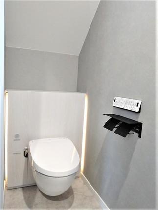 お掃除ラクラクフロートトイレ