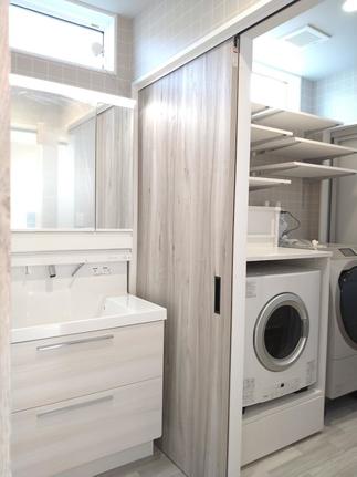 洗面室と脱衣室