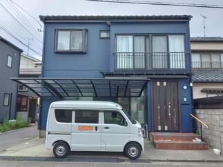 金属サイディング重ね張り