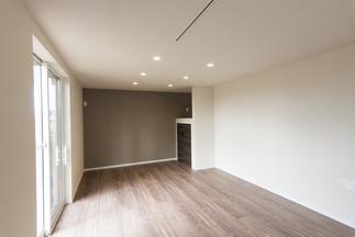 落ち着けるLDK空間