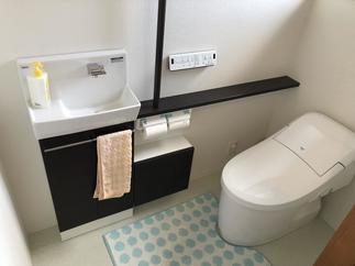 すっきりとしたトイレ