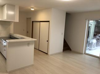 すっきりとしたLDK