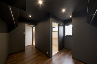 すぐに収納できるウォークインクローゼット