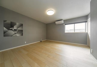 将来を見越した洋間