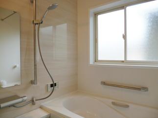 ゆったりお風呂で一日の疲れが取れます