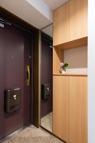 玄関収納もたっぷり