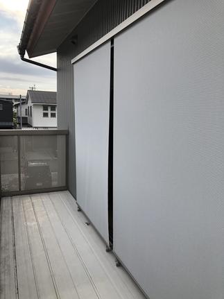 下げるだけの簡単日差し対策